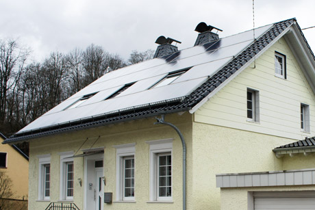 Photovoltaikanlage auf Dach